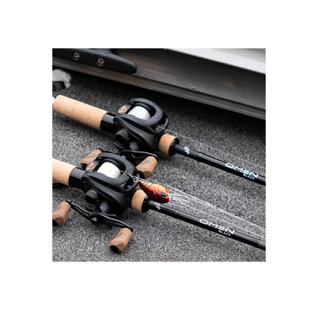 13 Fishing Omen Black 7'1 One Piece Medium/Heavy 12-20lb Cast Rod