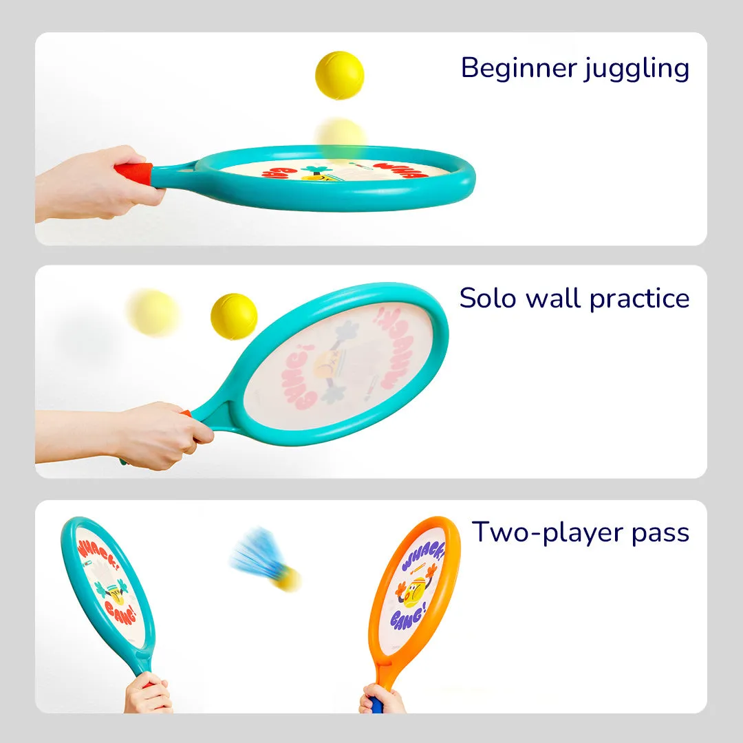 2-in-1 Kids Entry-Level Racket