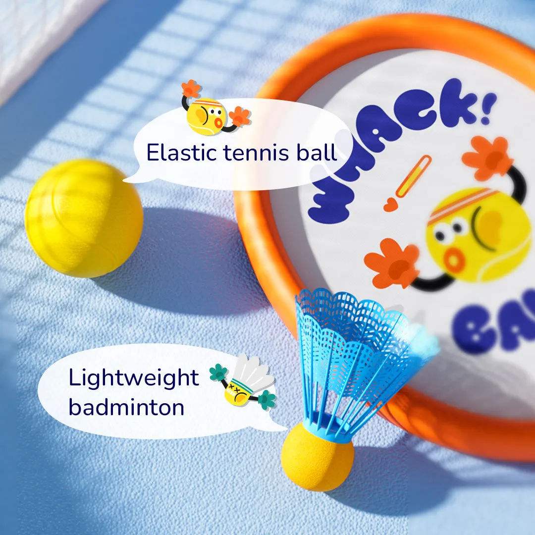 2-in-1 Kids Entry-Level Racket