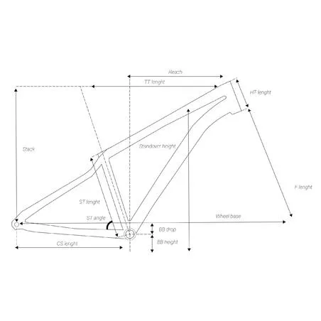 27.5" mountain bike st 100