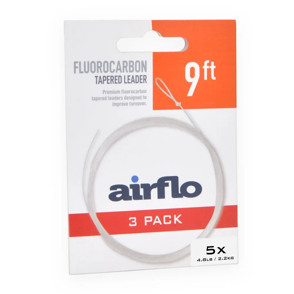 Airflo Flurocarbon Tapered Leaders