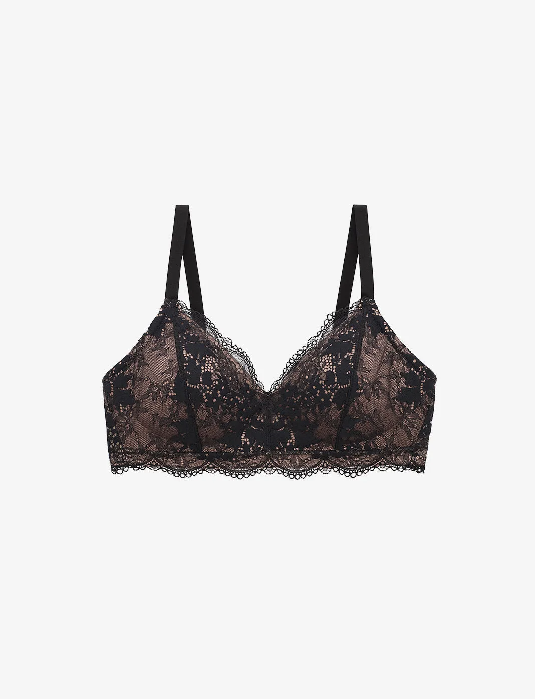 All Day Lace Wireless Bra