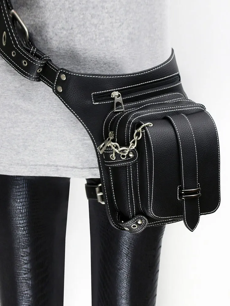 Ashoreshop pack thigh Motor leg Outlaw Pack Steam punk waist bag