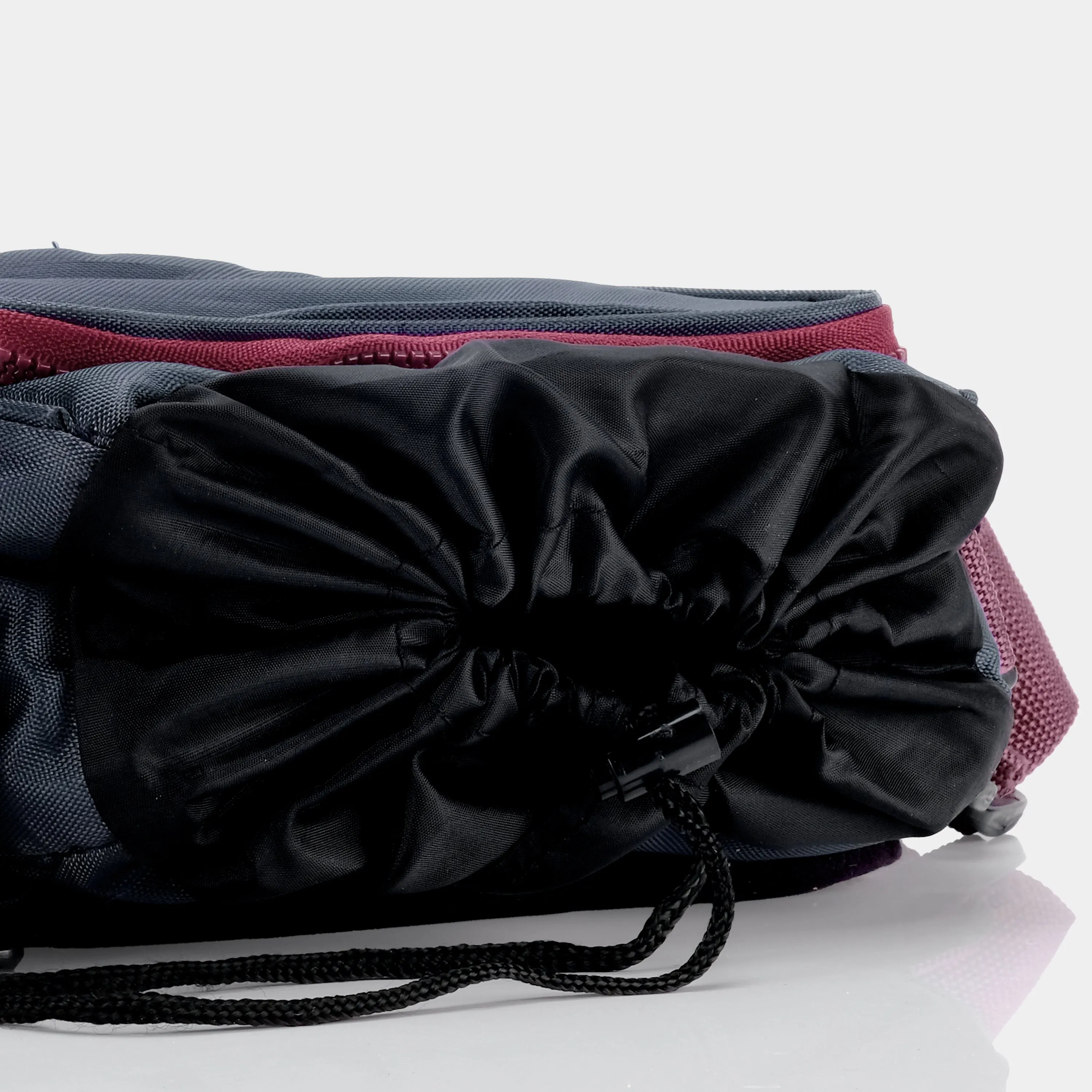 Aspen Navy and Maroon Camera Bag