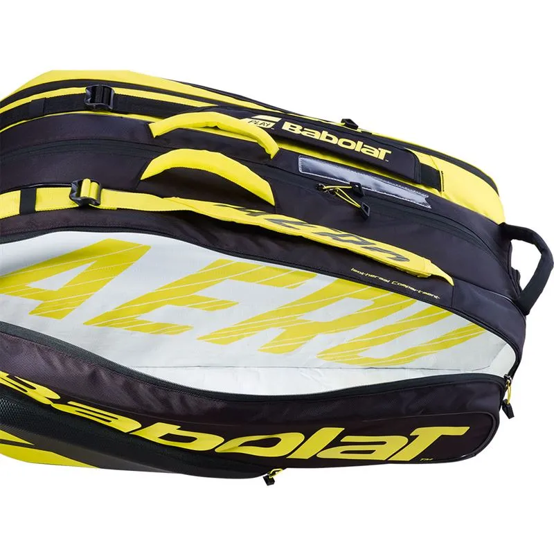 Babolat Pure Aero 12 Pack Racquets Tennis Bag - 2021