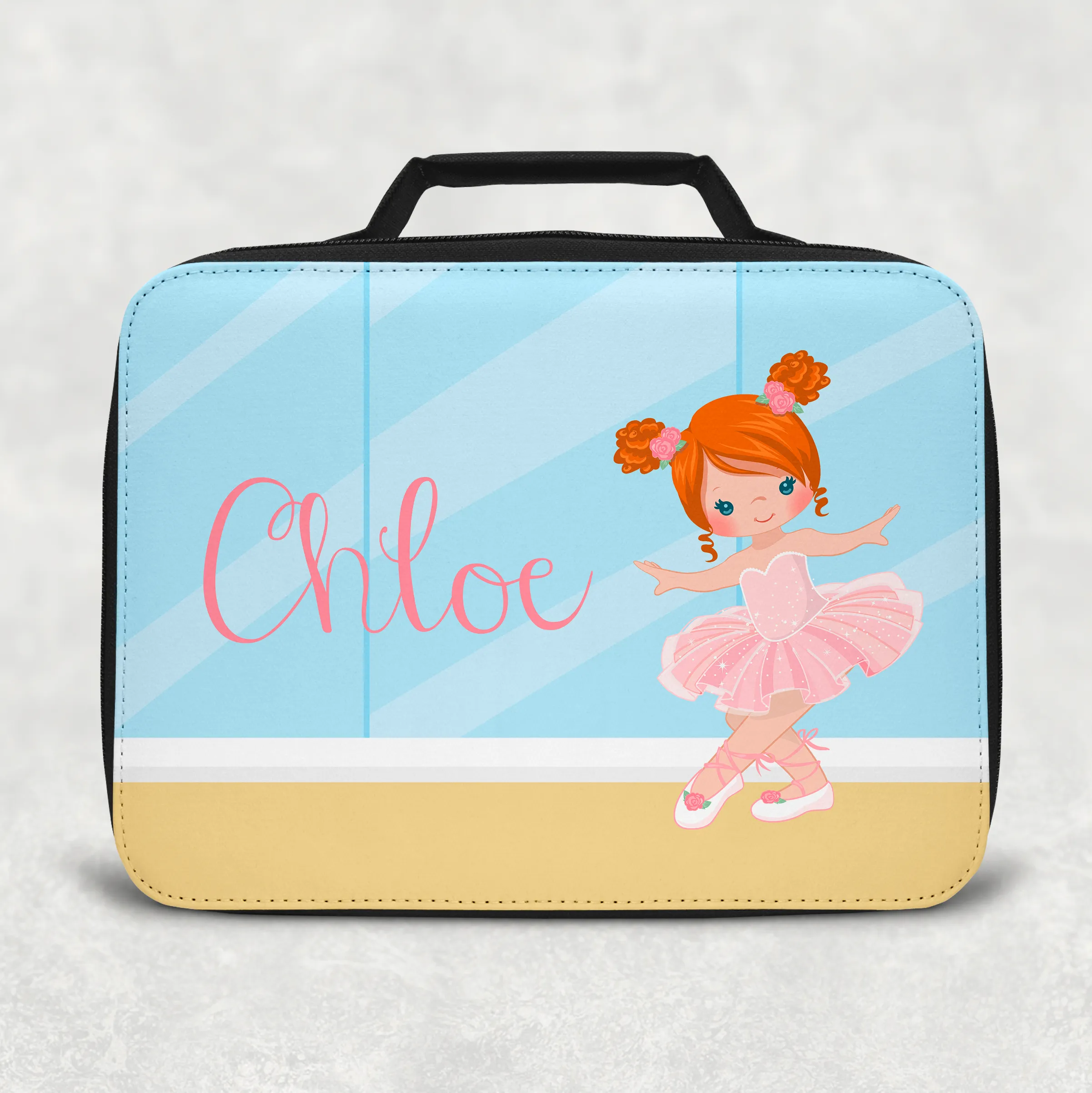 Ballet Room Personalised Insulated Lunch Bag