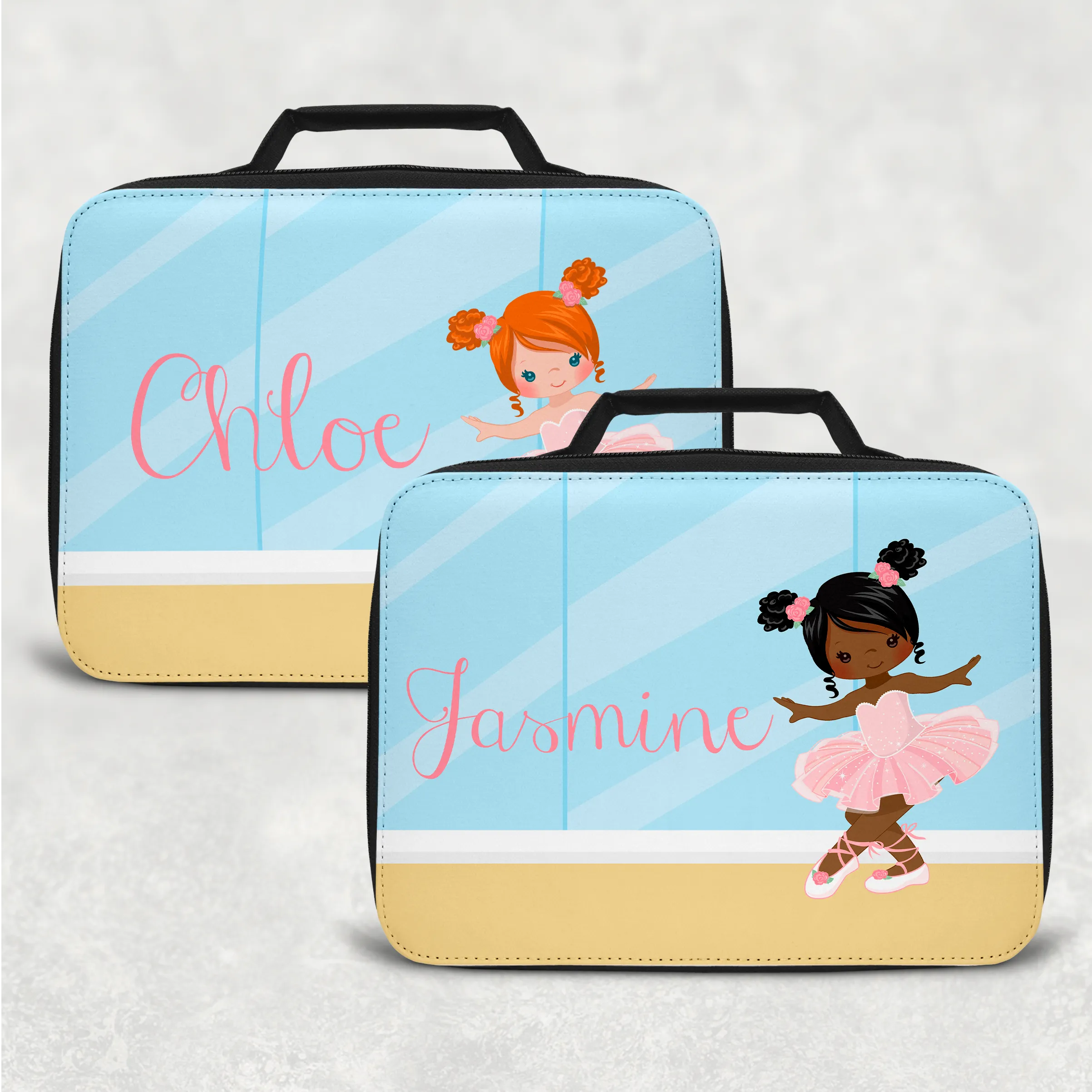 Ballet Room Personalised Insulated Lunch Bag