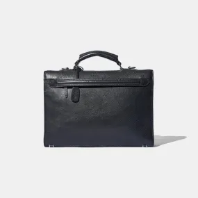 Baron - Small Briefcase BROWN GRAIN LEATHER