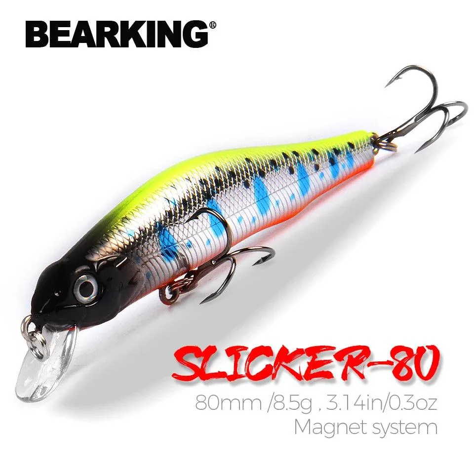 Bearking Slicker-80 Magnet Minnow Lure