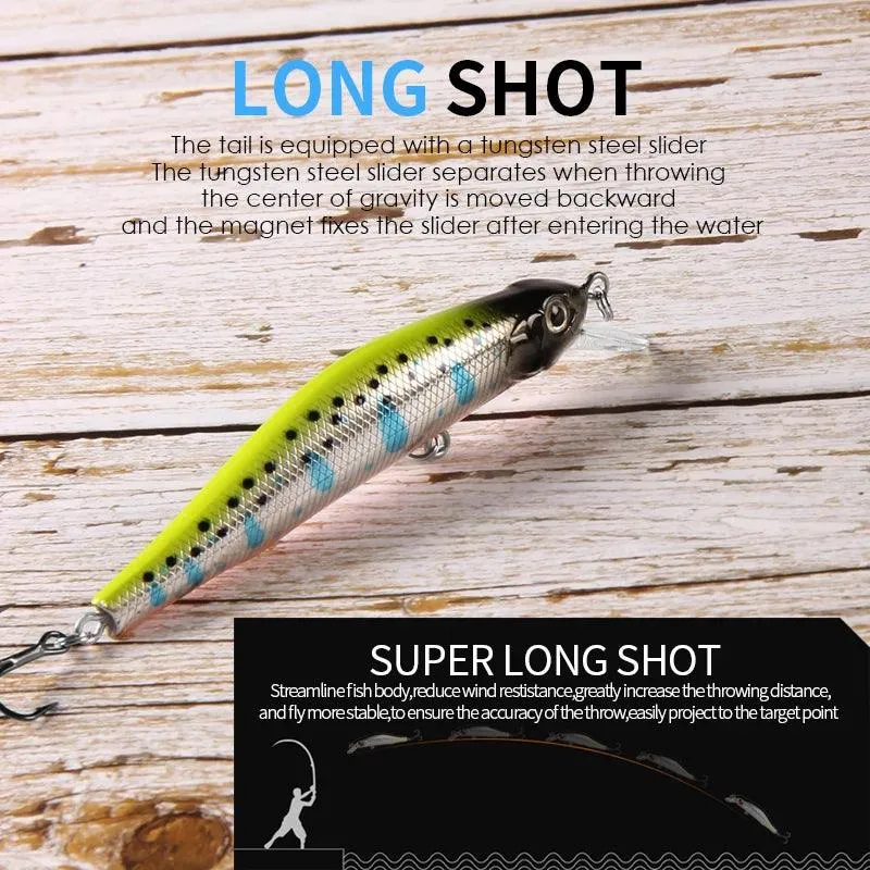 Bearking Slicker-80 Magnet Minnow Lure