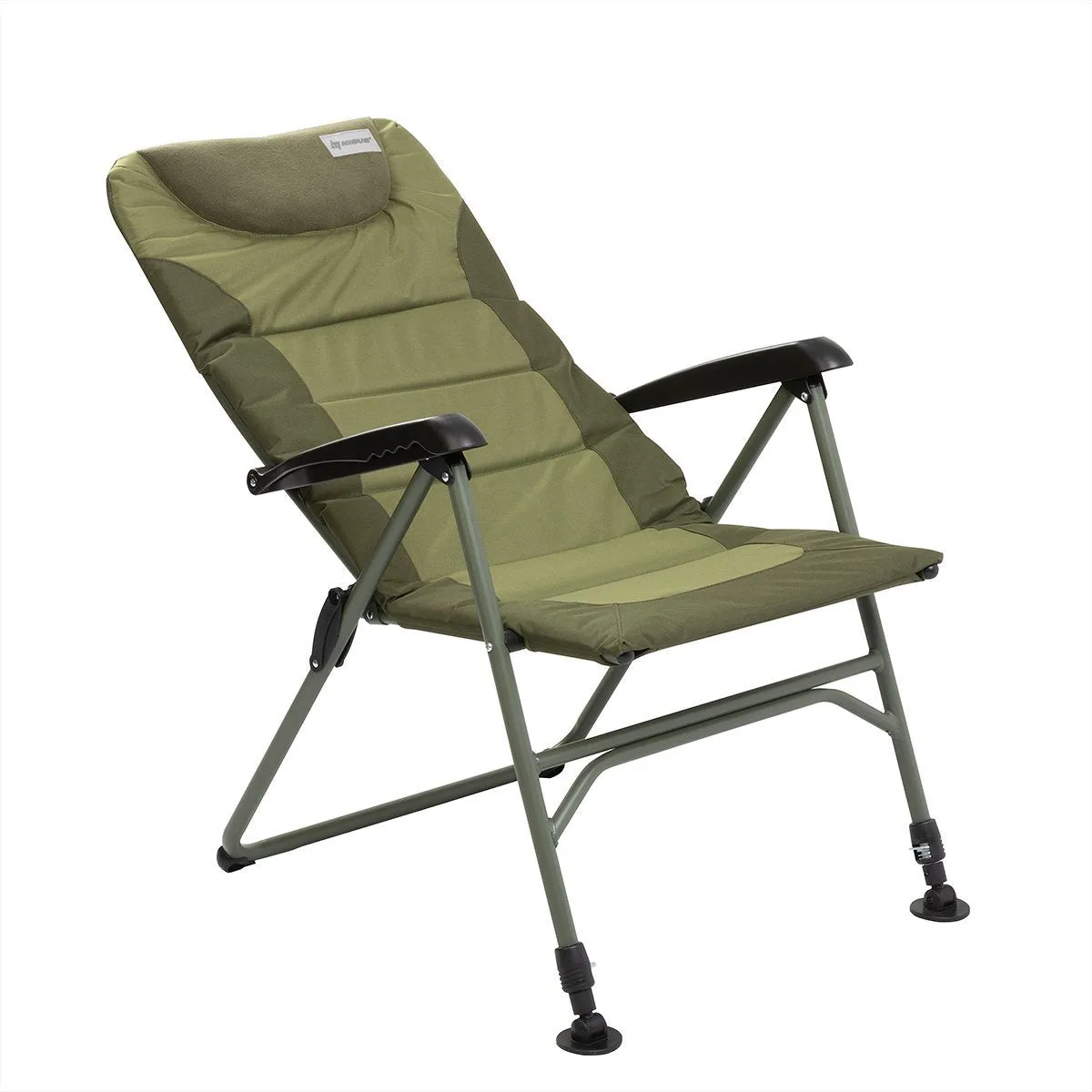 Big Camouflage Steel Carp Fishing Armchair