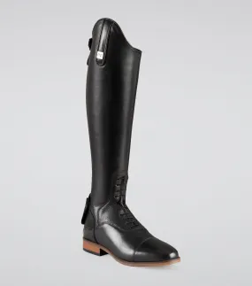 Bilancio Ladies Leather Field Tall Riding Boot Black (Regular Calf)