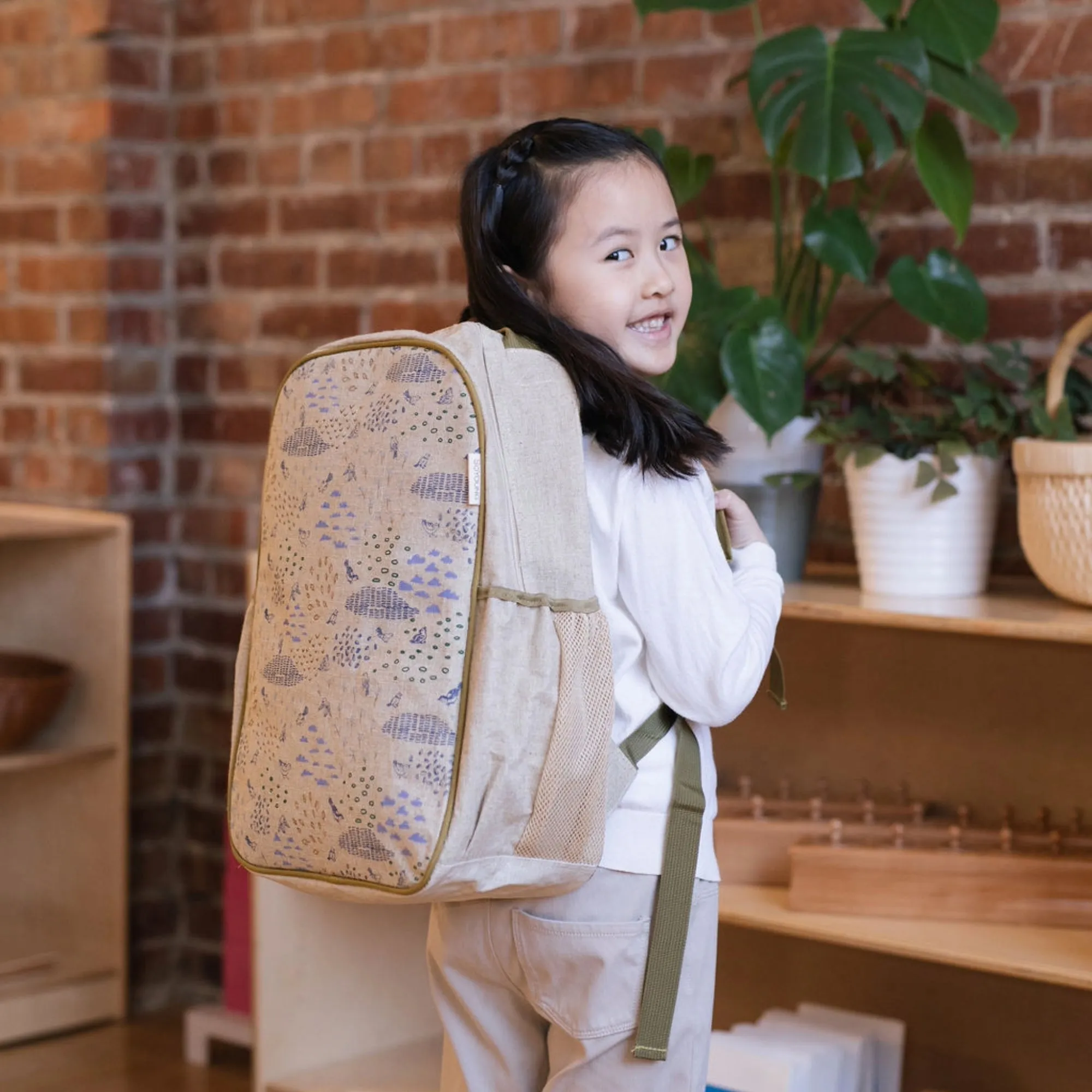 Birds in Nature Grade School Backpack