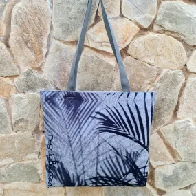 Black Palms - Recycled Felt Tote Bag