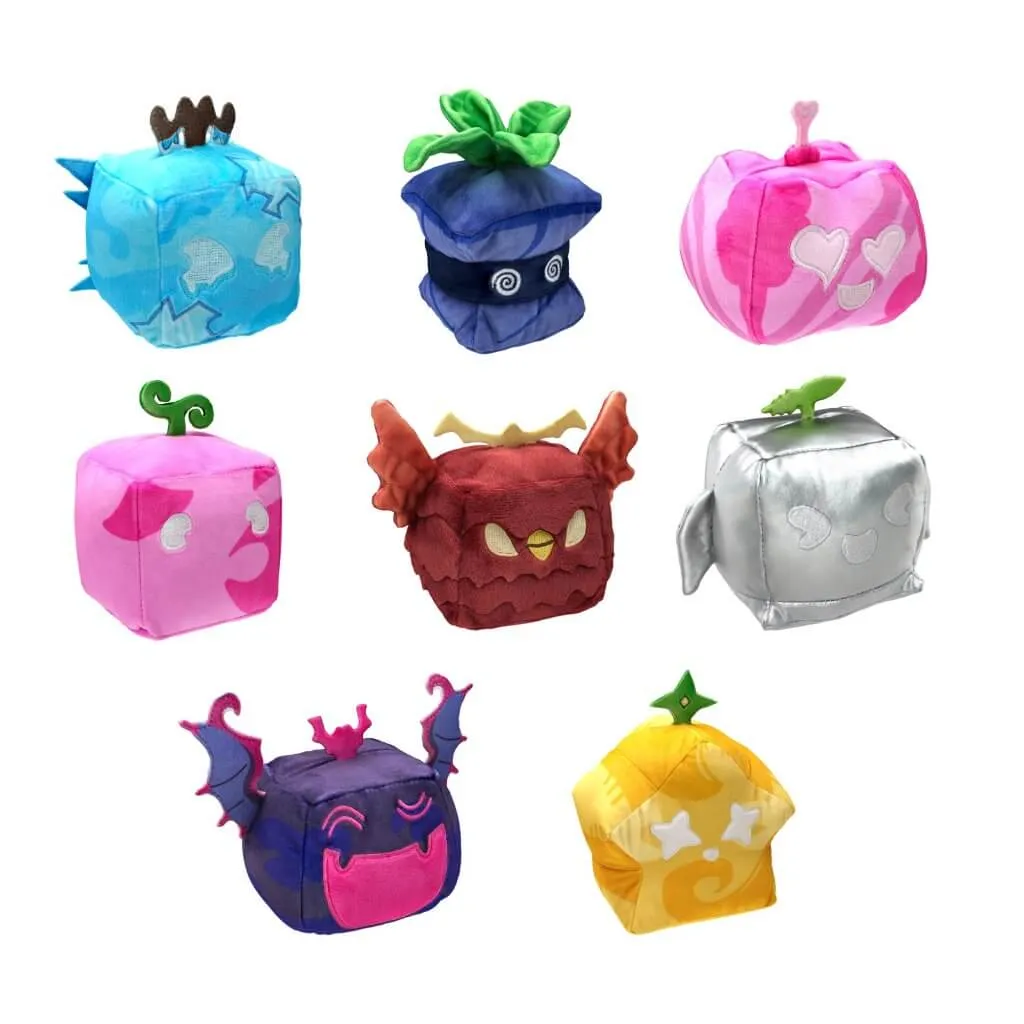 BLOX FRUITS 4" Collectible Blind Box Plush with DLC Code