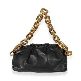 Bottega Veneta Black Lambskin Chain Pouch