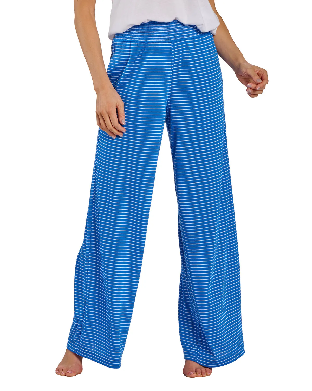 Boxercraft Ladies' Evelyn Stripe Wide Leg Pants