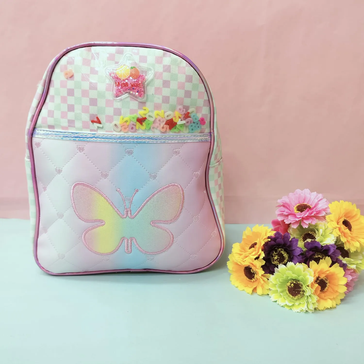 Butterfly Theme Mini Backpack.