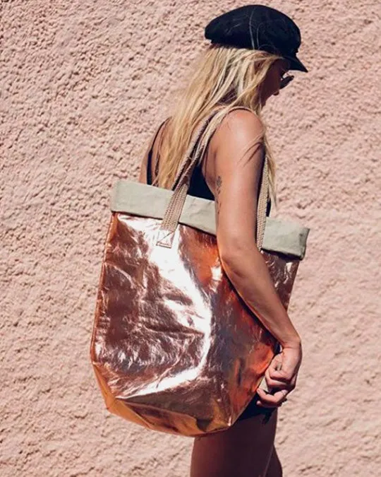 Carry Bag Metallic ~ vegan