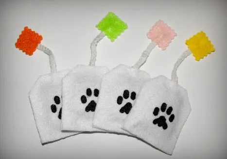 Cat Toys- 4 Tea Bags with Natural Catnip -USA Made