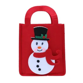 Christmas Candy Gift Bag Pocket Handbag Xmas Home Ornament Decor