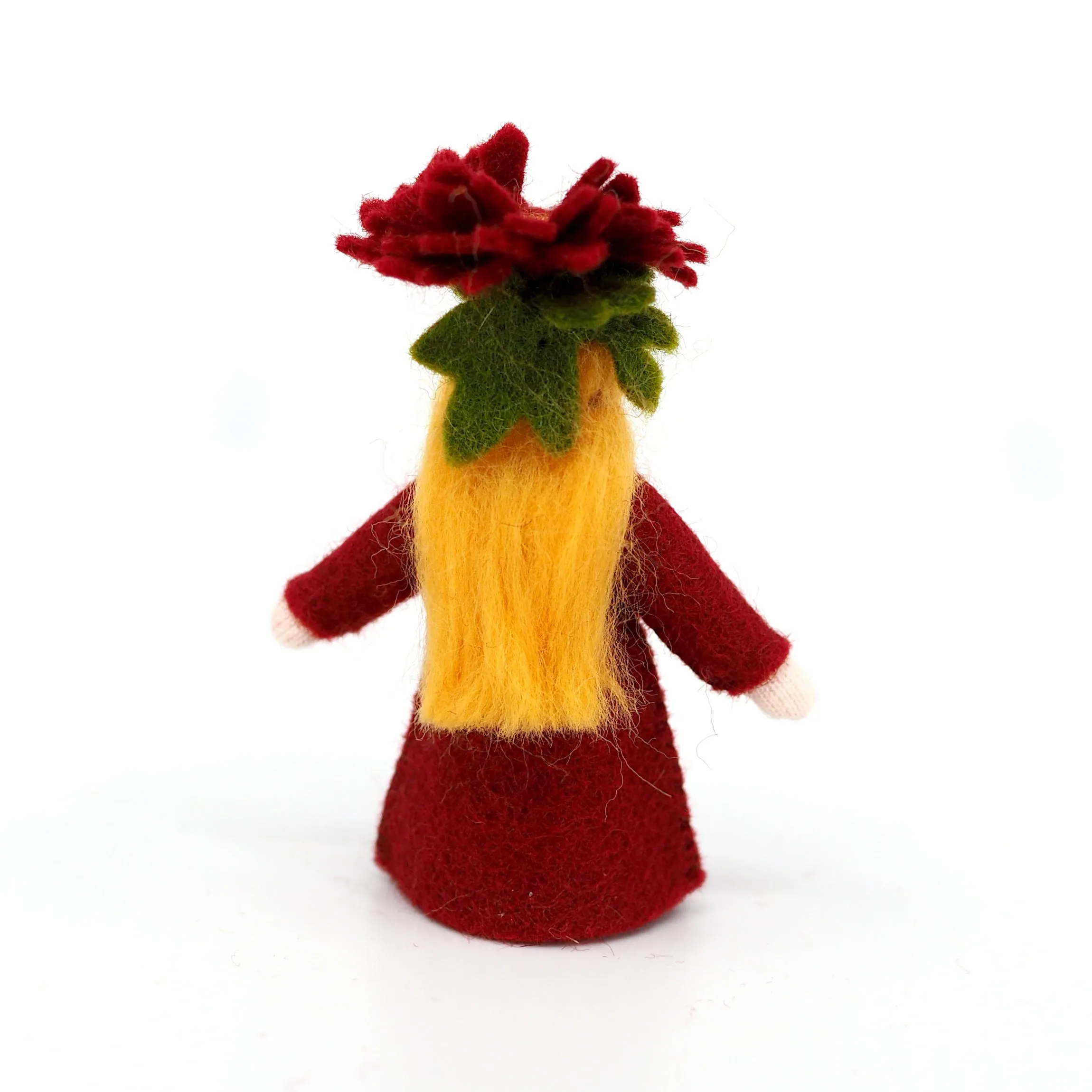 Chrysanthemum Fairy Felted Waldorf Doll