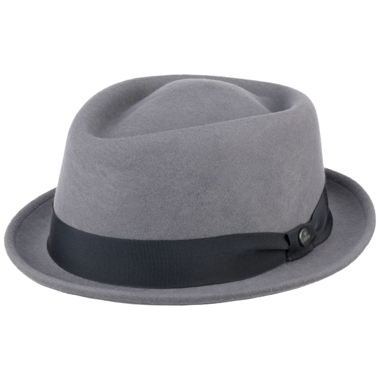 Classic Pork Pie Wool Felt Fedora Hat