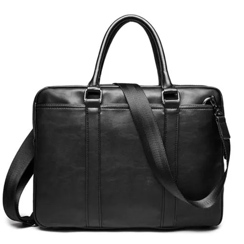 Classy Men Black Briefcase