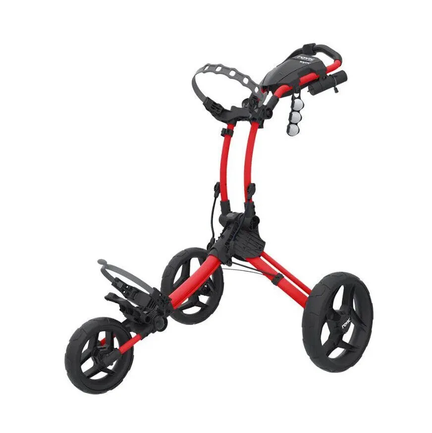 Clicgear Rovic RV1C Compact 2.0 Golf Buggy - Red/Black