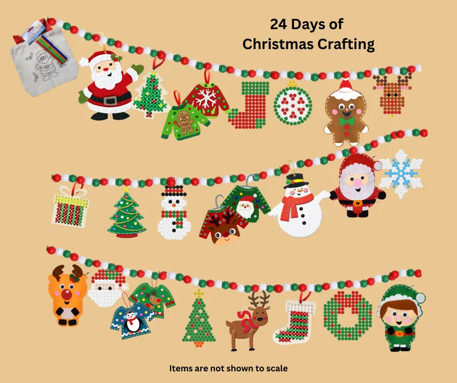 Craft 'n Stitch Countdown to Christmas Advent Calendar Box - While Supplies Last