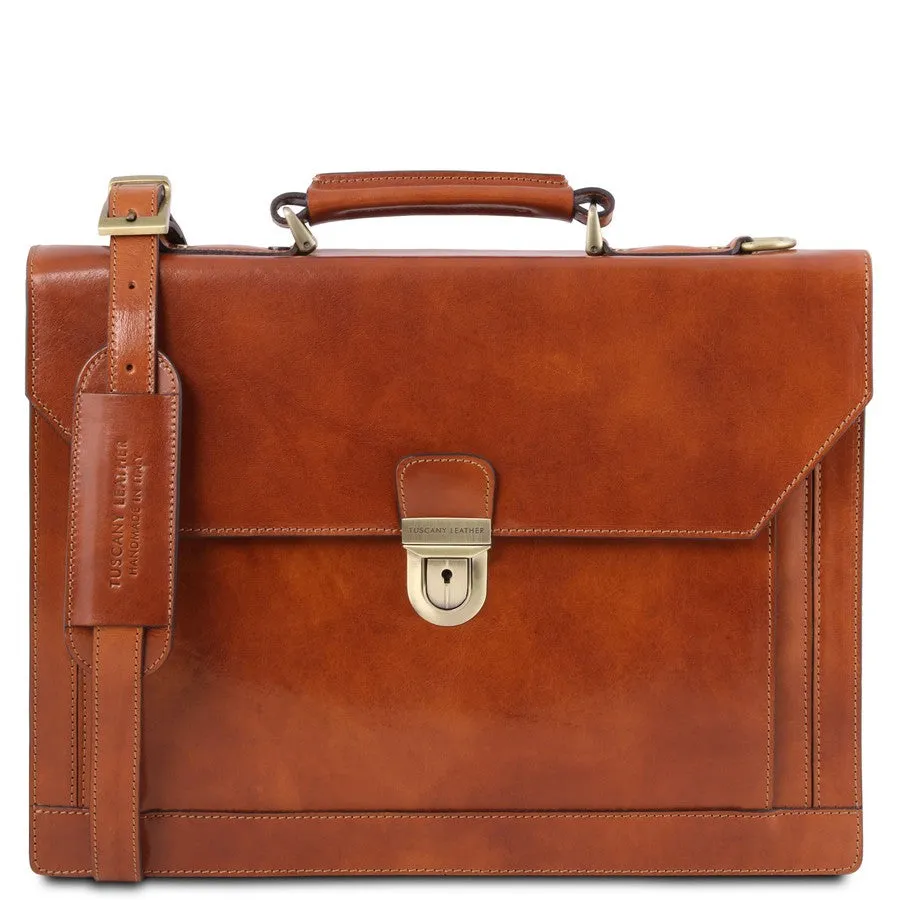 Cremona Professional Leather Briefcase