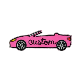 Custom Pink Convertible Patch