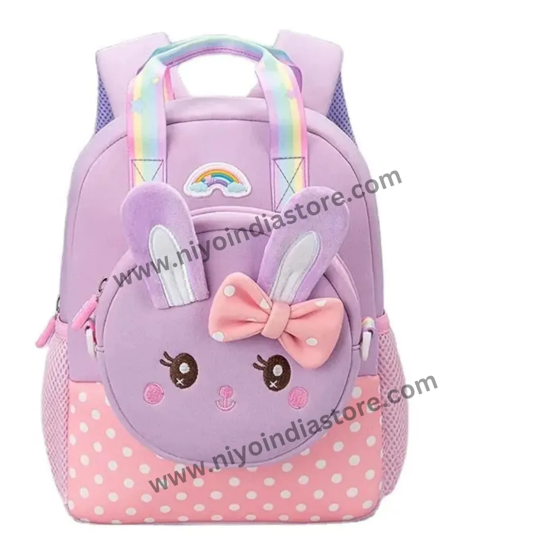 Cute Bag for Pre-school kids Backpack for Nursery Kids Zipper Bag for Kids