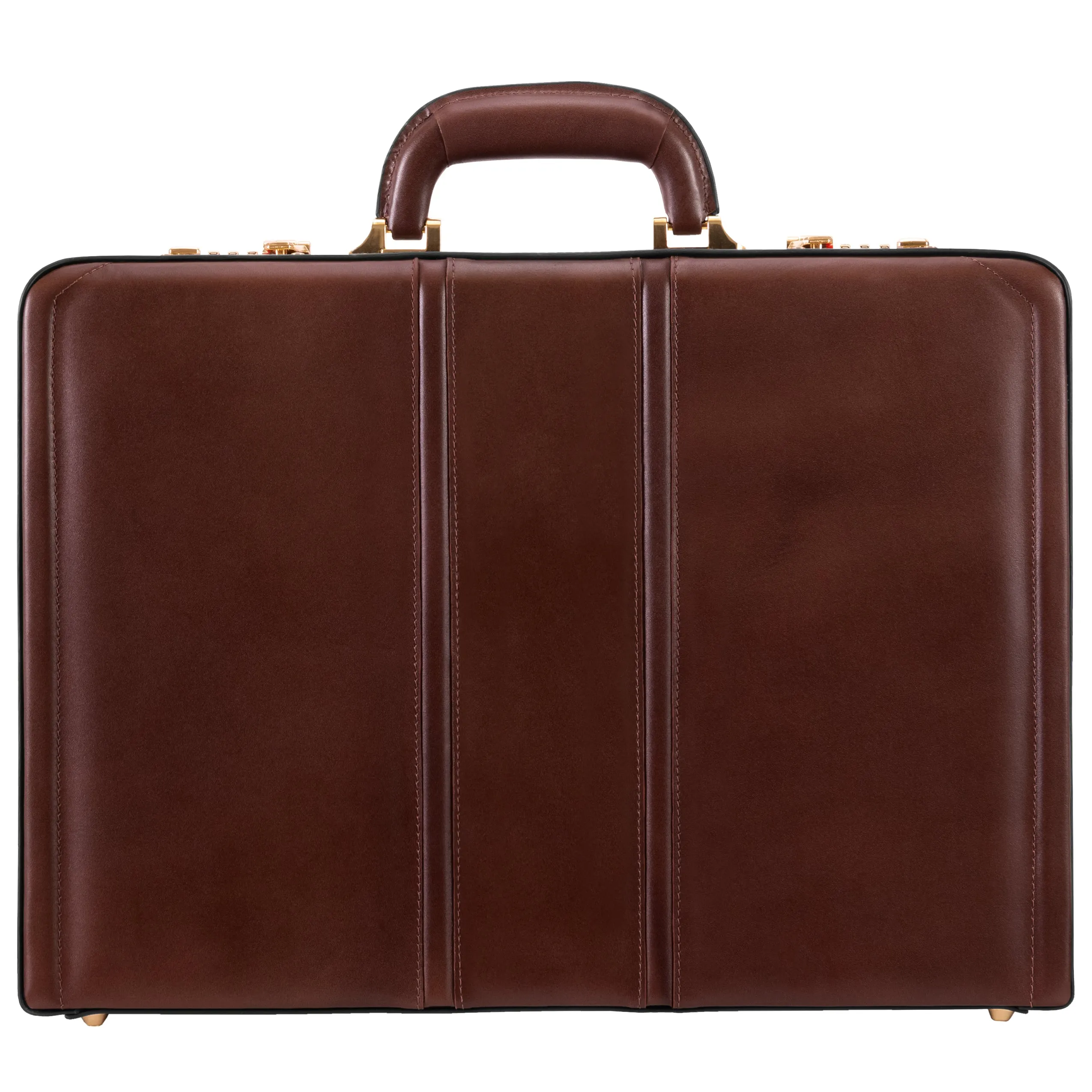 DALEY | 4.25” Leather Attaché Briefcase