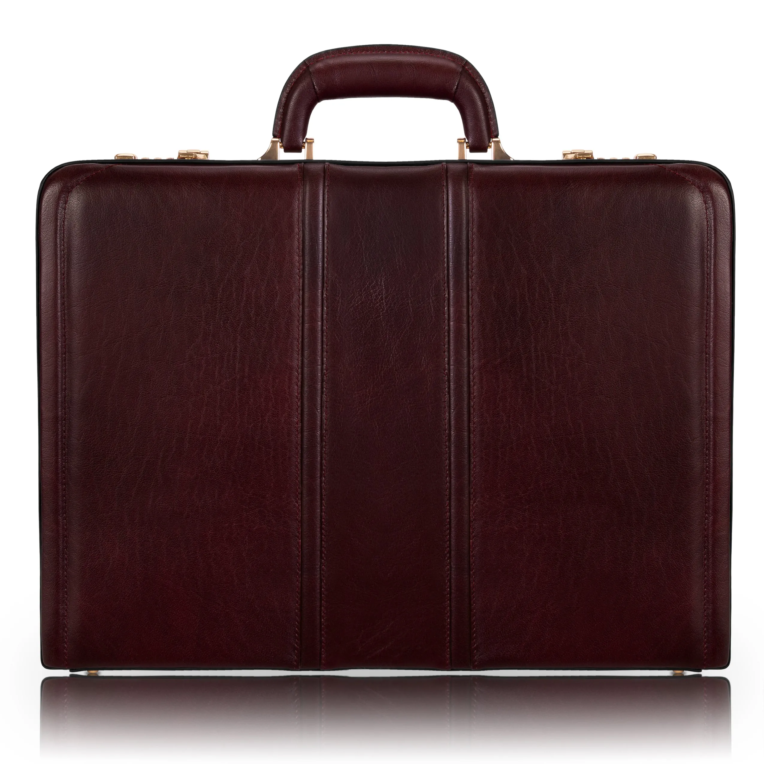 DALEY | 4.25” Leather Attaché Briefcase