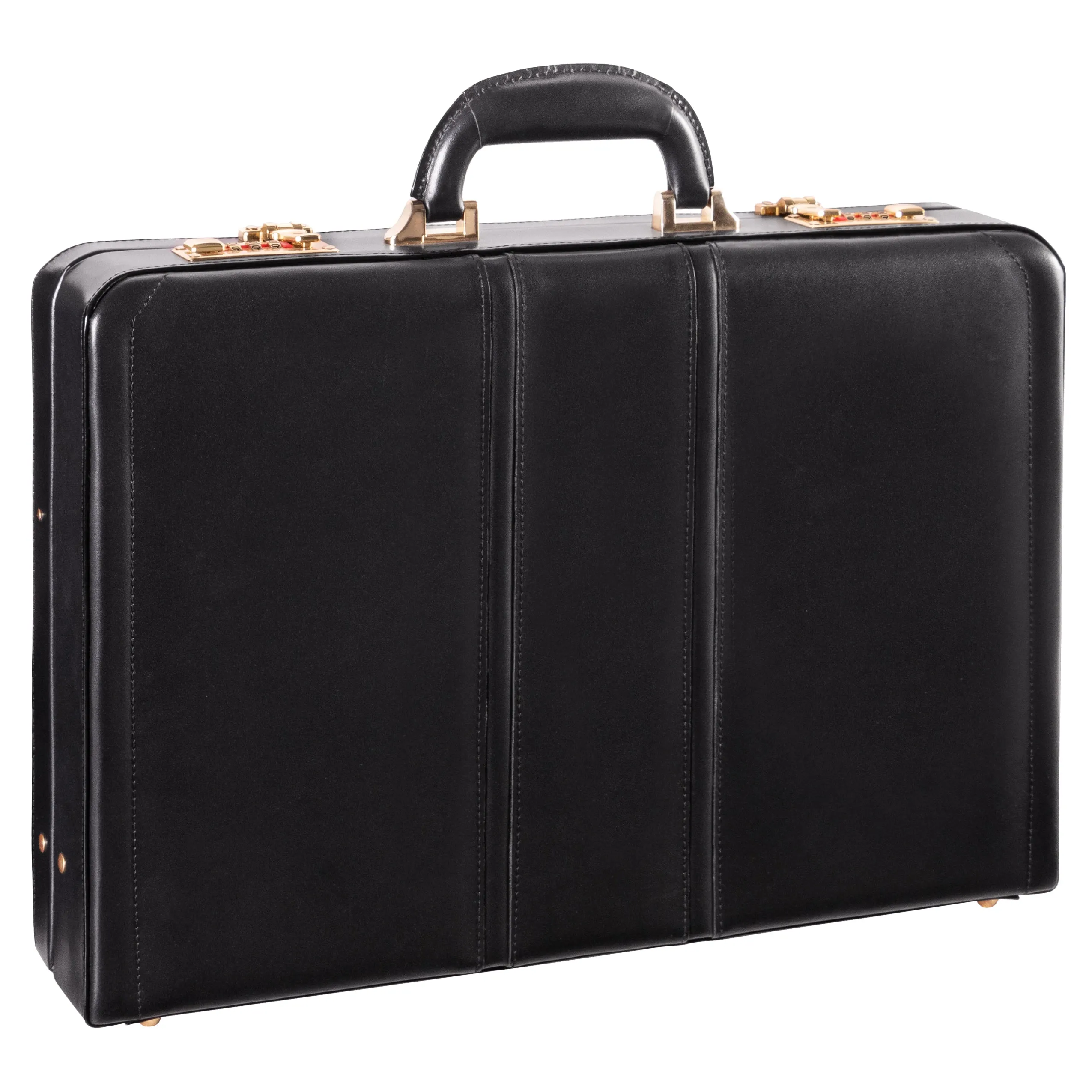 DALEY | 4.25” Leather Attaché Briefcase