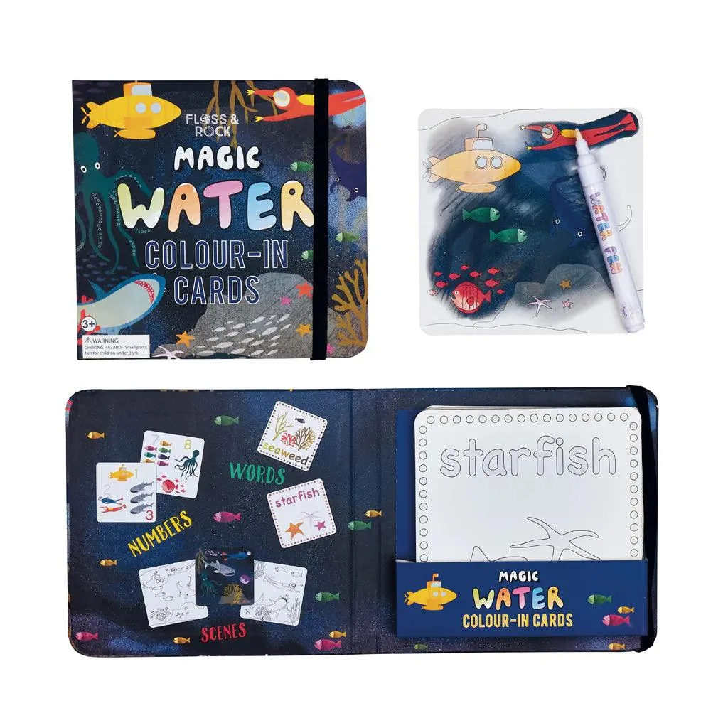 Deep Sea Water Pen & Cards