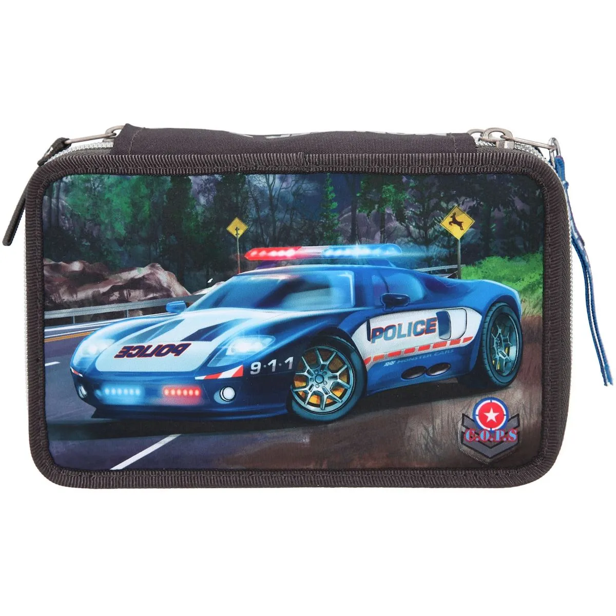 Depesche Monster Cars Triple Pencil Case