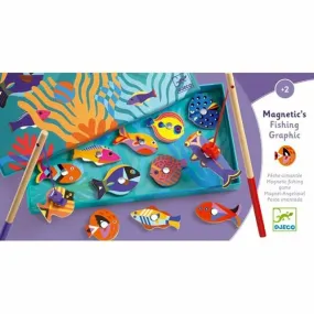 Djeco Magnetics Fishing Games - Fishing Graphic