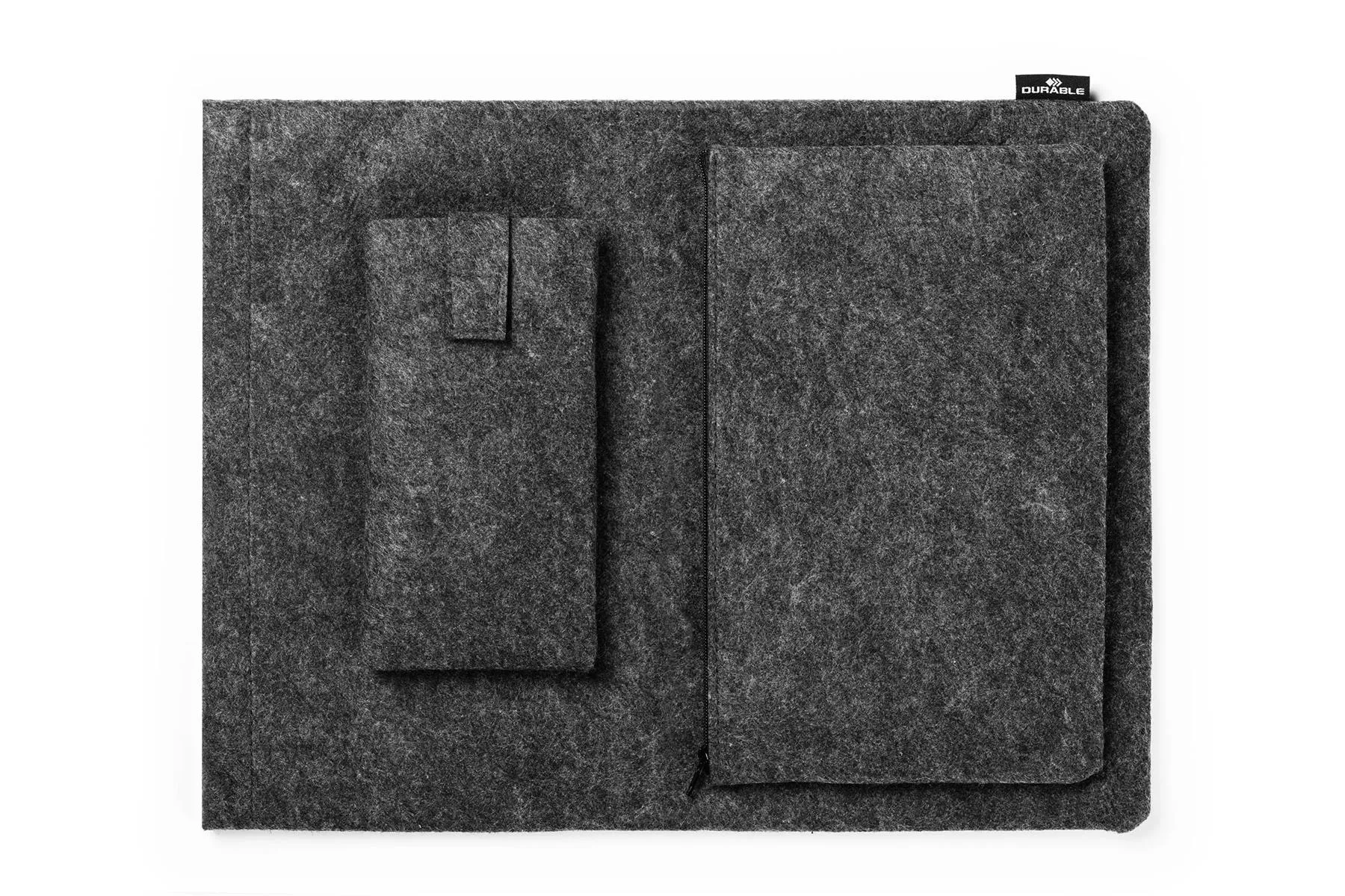 Durable Recycled Felt Laptop MacBook Bag Case Sleeve | 16,4“