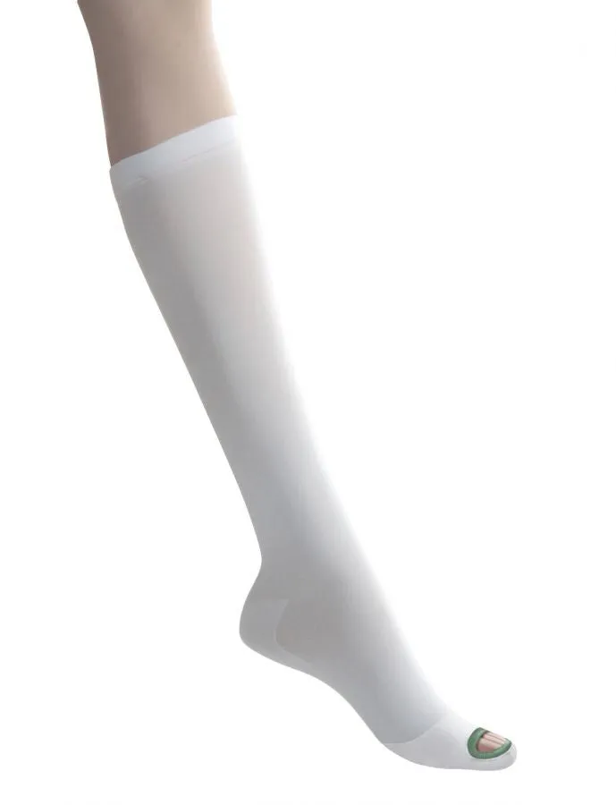 EMS Knee Length Anti-Embolism Stockings White X-Large Regualr Box of 12