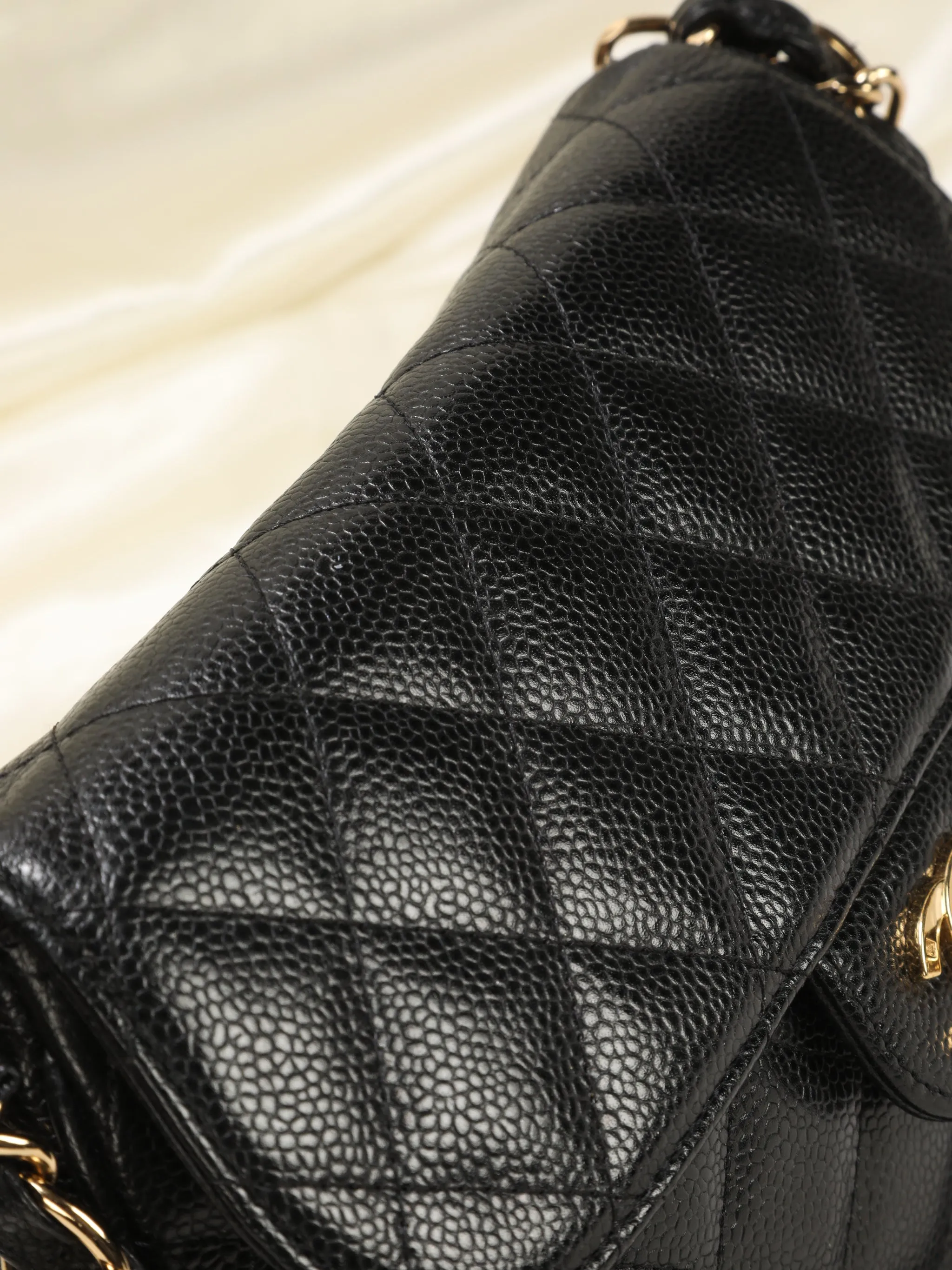 Extremely Rare CL Caviar Shoulder Bag