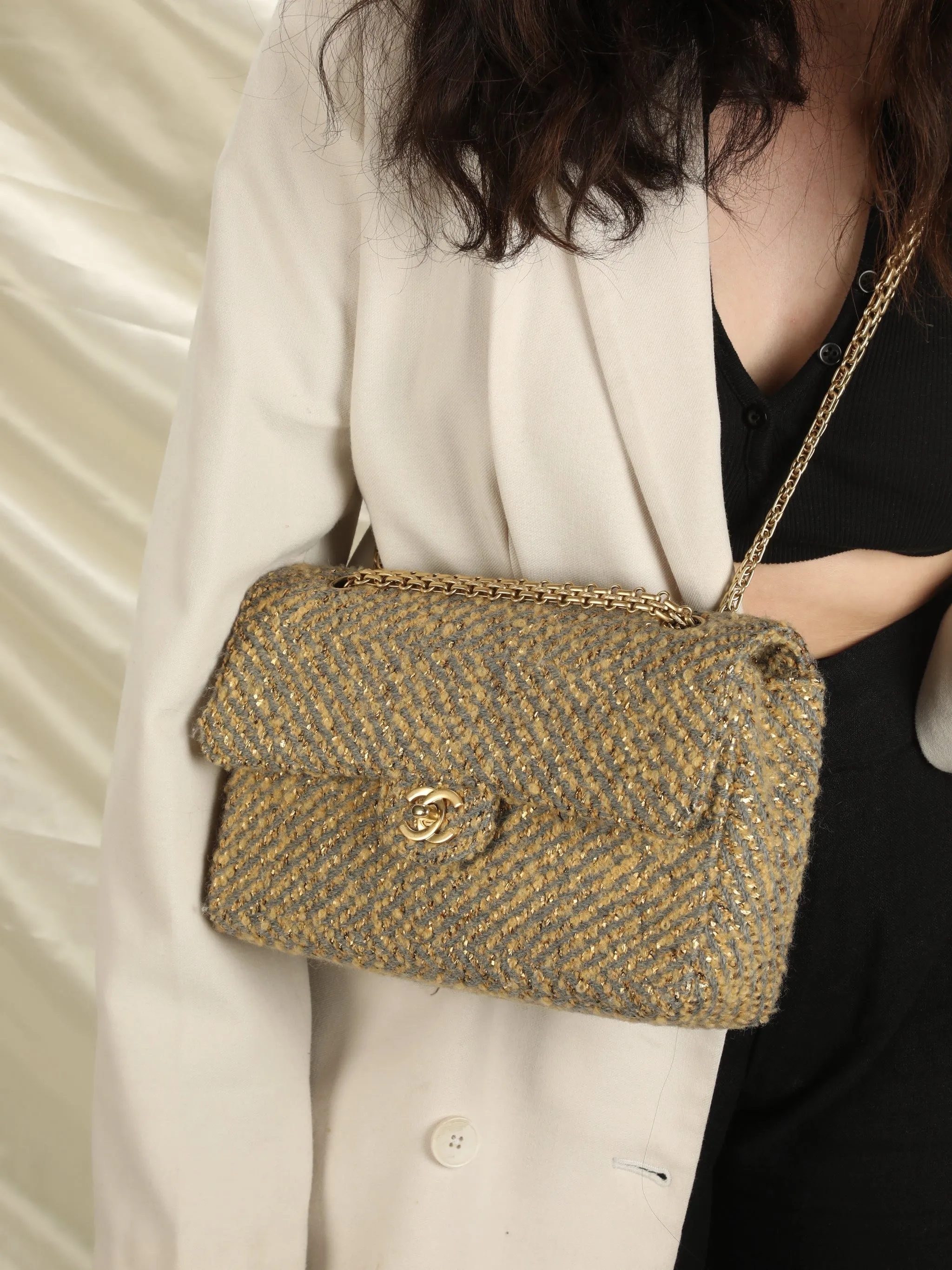 Extremely Rare CL Tweed Bijoux Bag