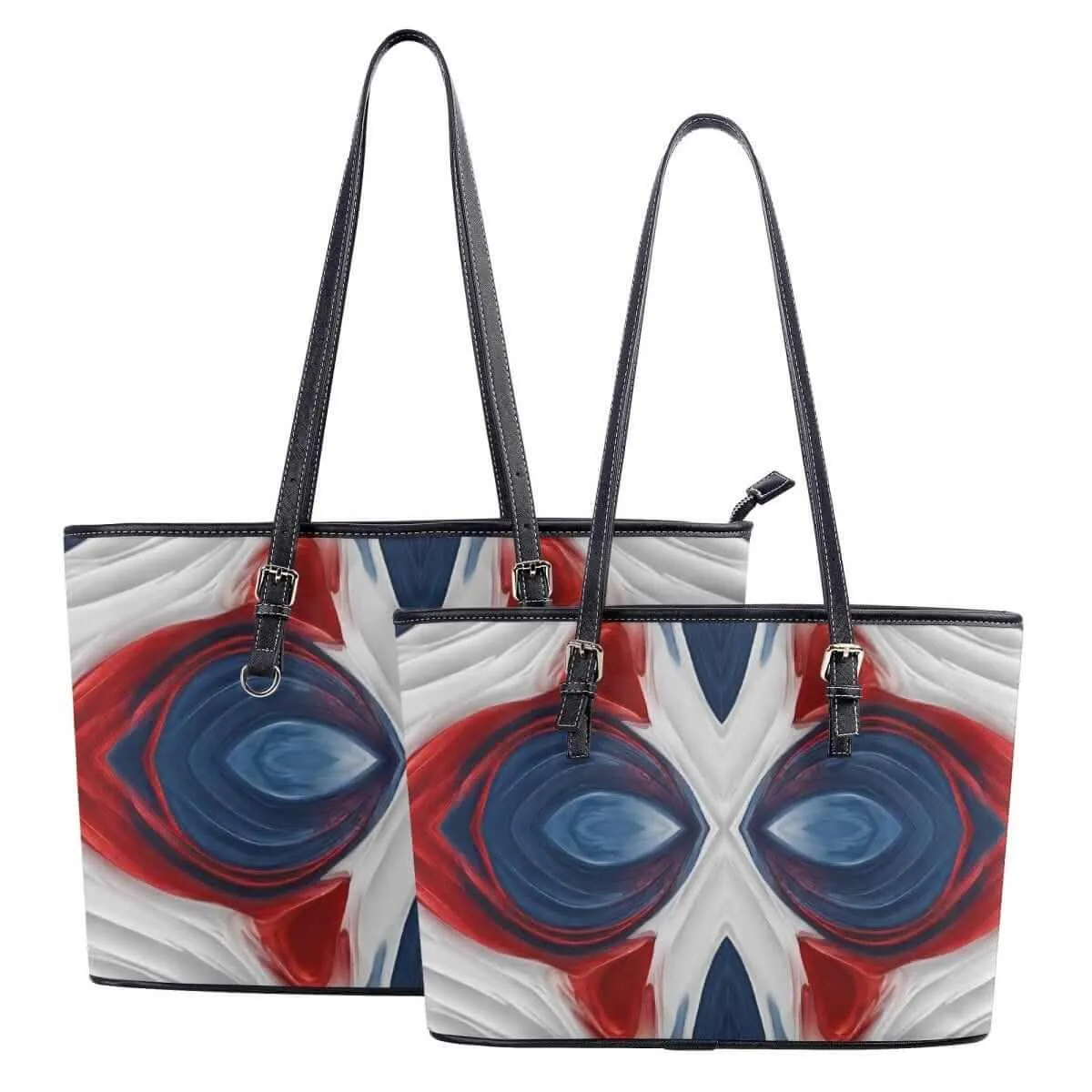 Fashion Red, White, and Blue Patriotic Tote Bag