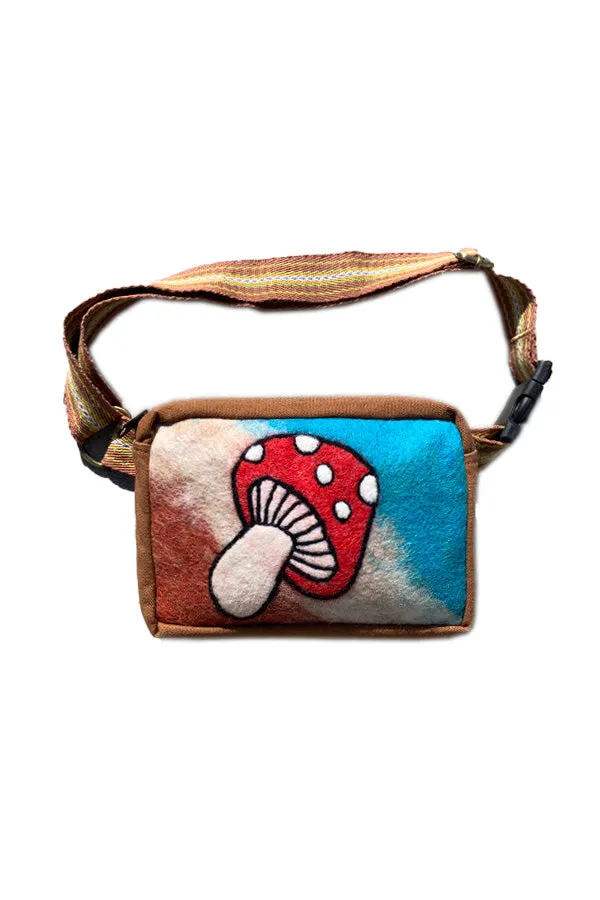 Felt Deco Boho Travelers Belt Bag