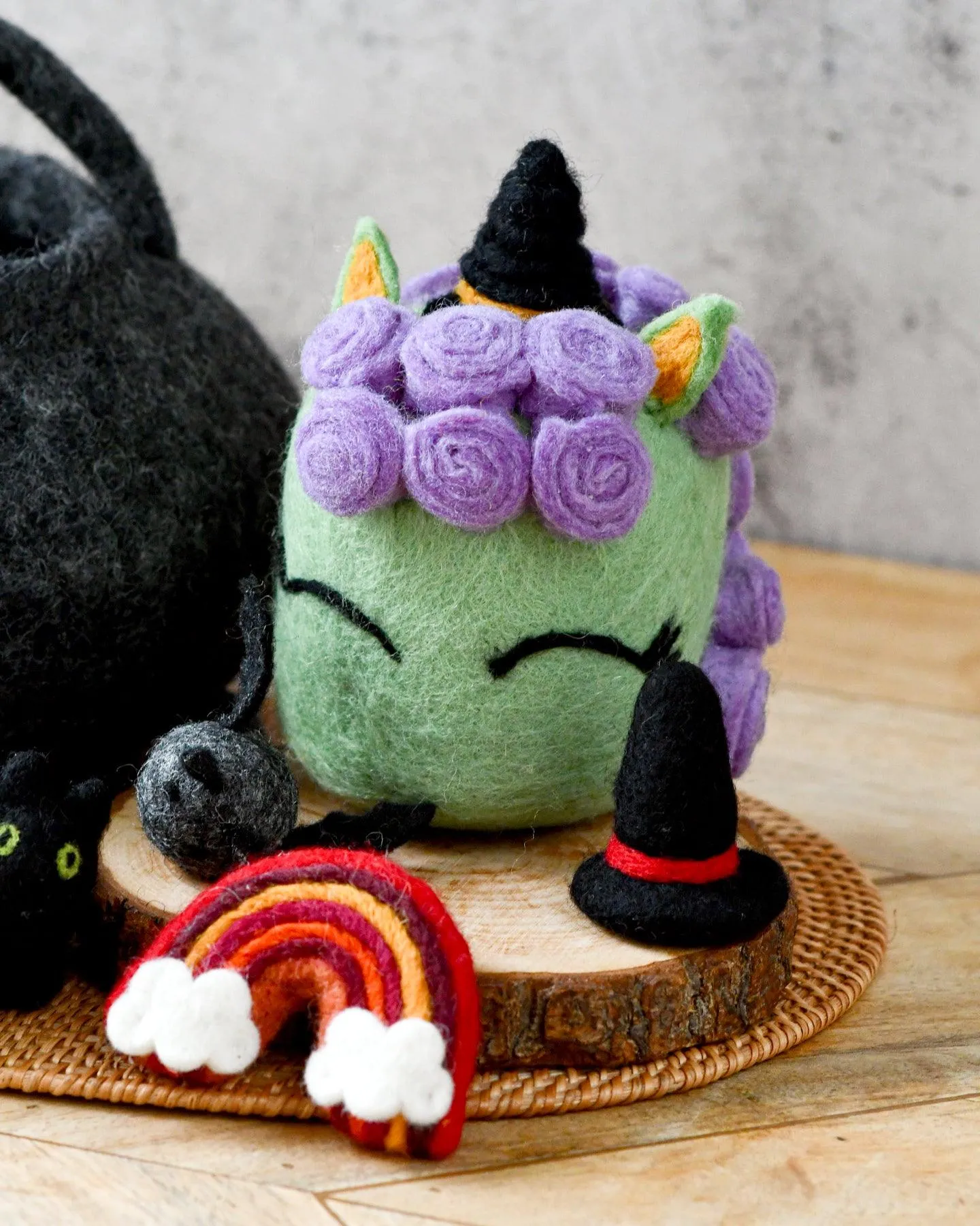 Felt Witches (Trick-Or-Treat) Grazing Set