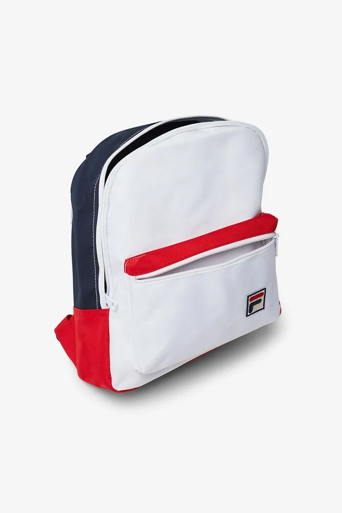 Fila Mini Backpack - White/Navy/Red