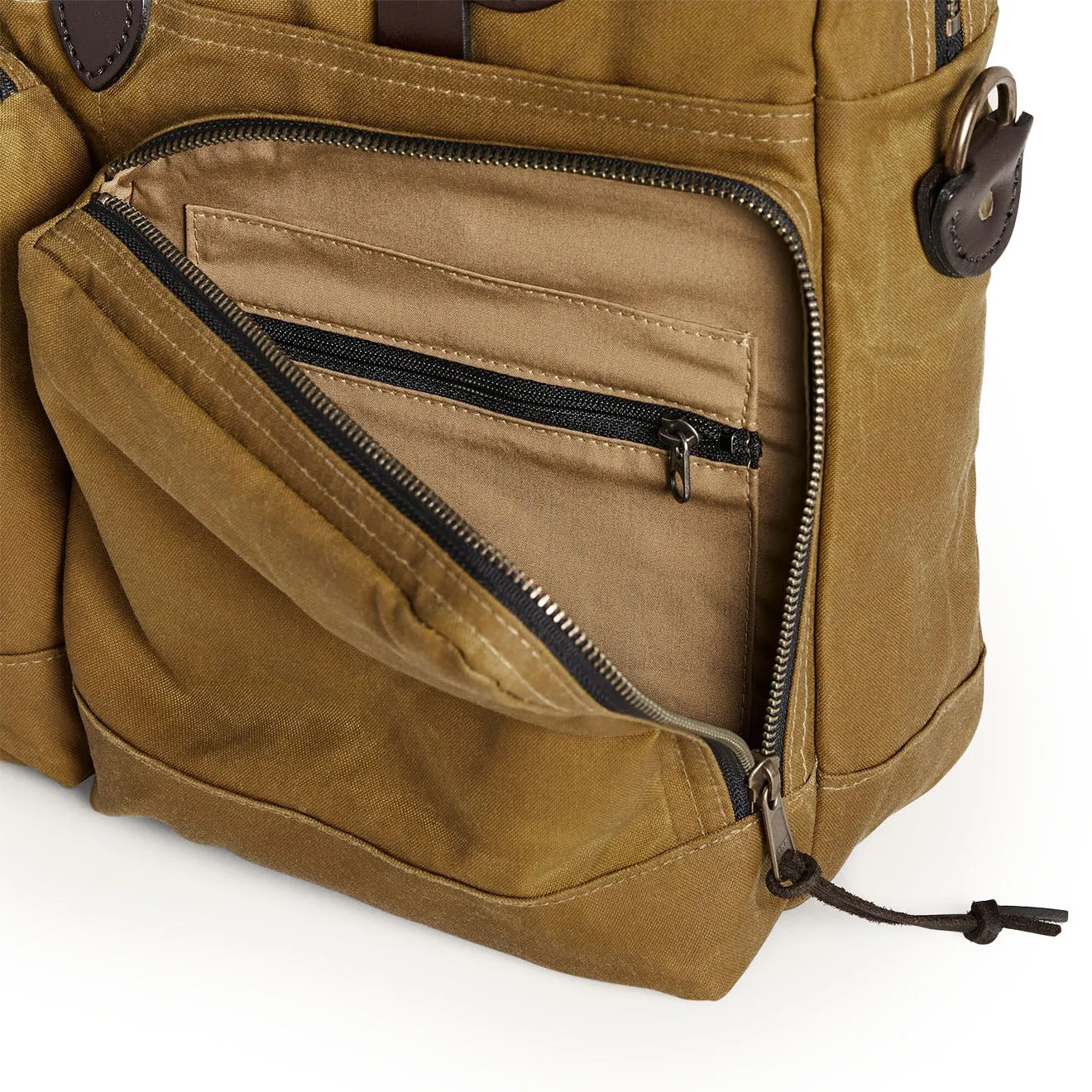 Filson 24-Hour Tin Briefcase Dark Tan