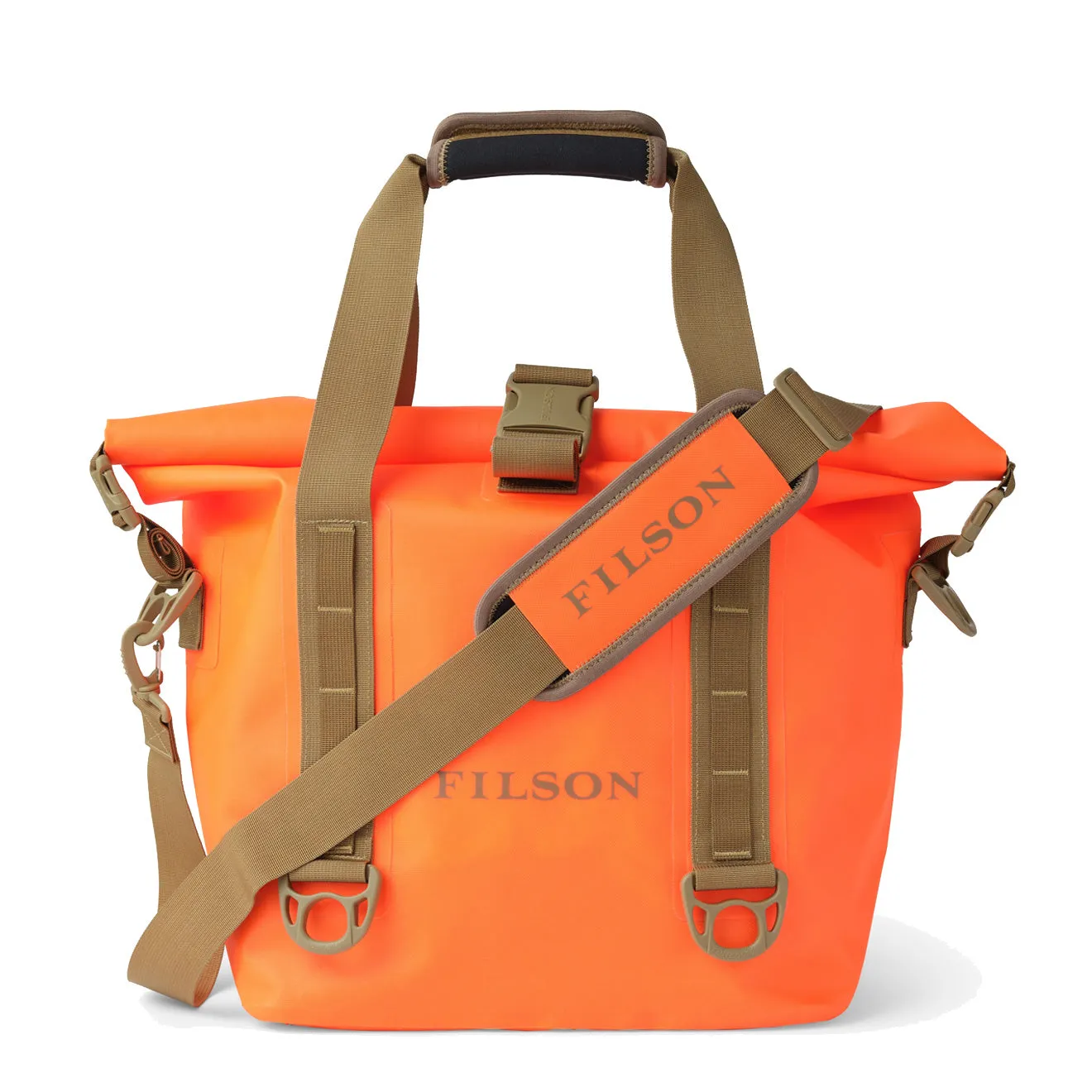 Filson Dry Roll-Top Tote Bag Flame