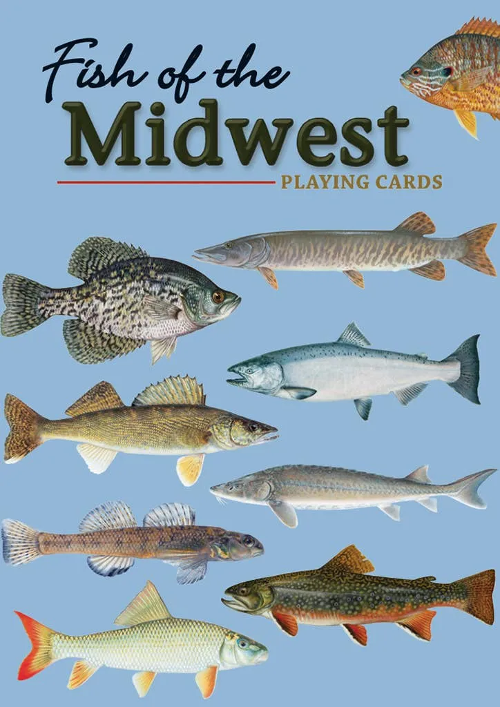 Fish of the Midwest Playing Cards